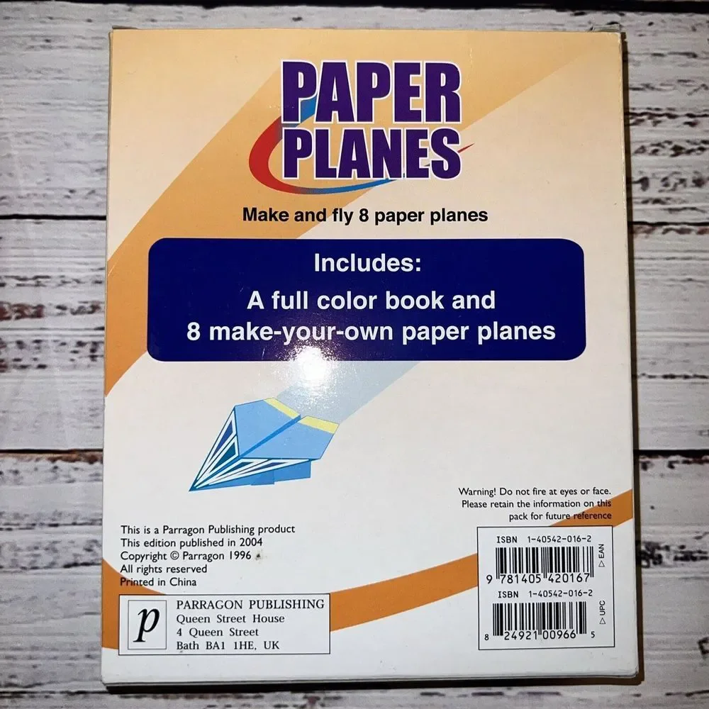 My Box of Beads, Paper Planes, Things To Make‎ And Do Books & Craft Activity